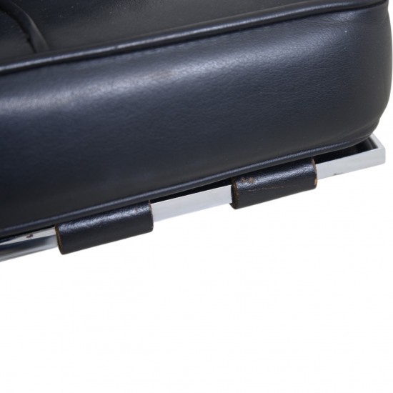 Ludwig Mies van der Rohe Barcelona stol i sort læder 2010'erne