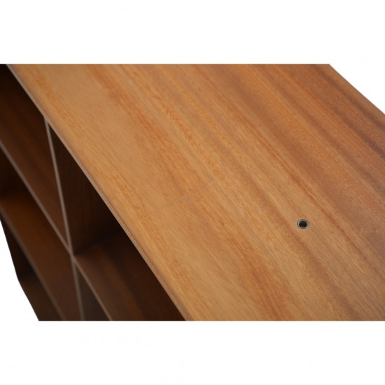 Mogens Koch Bogkasse af mahogni 1980'erne