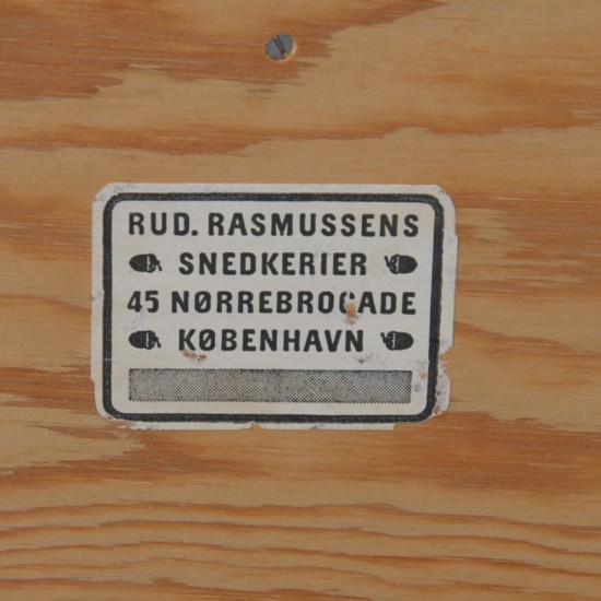 Mogens Koch Bogkasse af mahogni 1980'erne