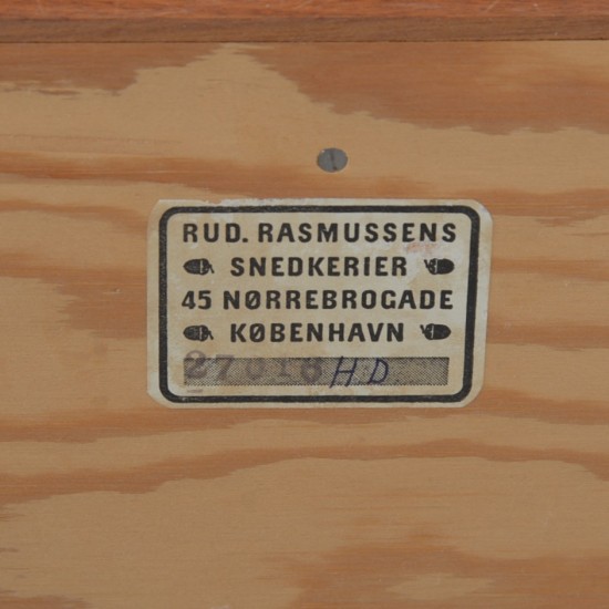 Mogens Koch Bogkasse af mahogni 1980'erne