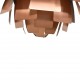 Poul Henningsen kobber Kogle lampe 60 Cm 1980'erne