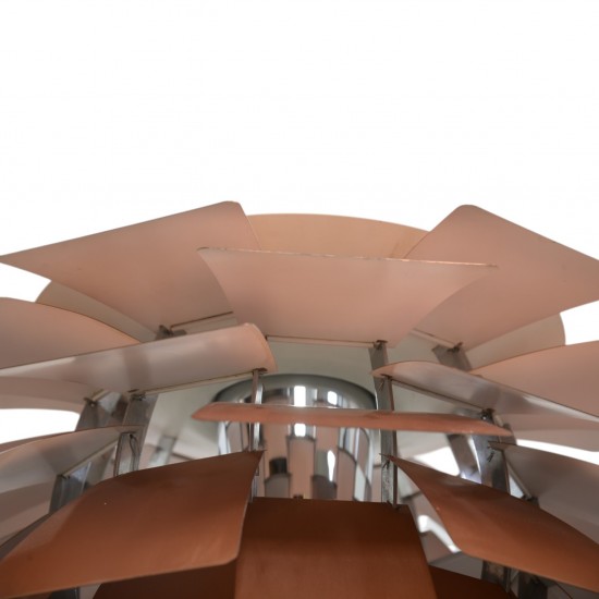 Poul Henningsen kobber Kogle lampe 60 Cm 1980'erne