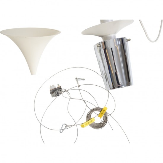 Poul Henningsen kobber Kogle lampe 60 Cm 1980'erne