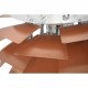 Poul Henningsen kobber Kogle lampe 60 Cm 1980'erne