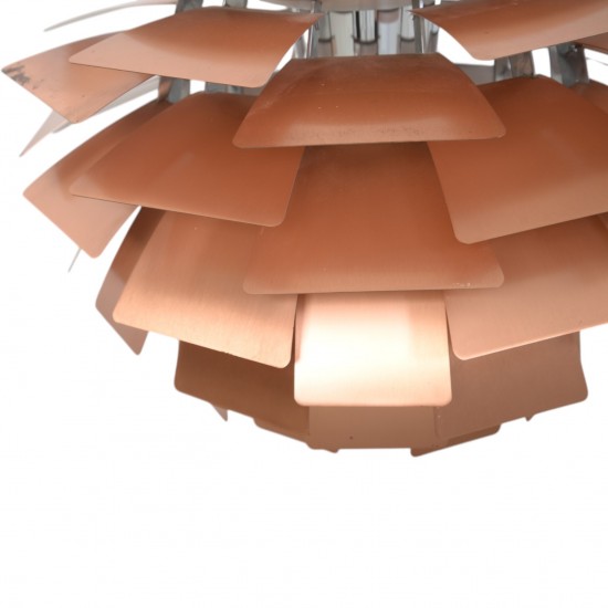 Poul Henningsen kobber Kogle lampe 60 Cm 1980'erne