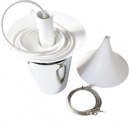 Poul Henningsen messing Kogle lampe 72 Cm 2019