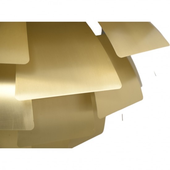 Poul Henningsen messing Kogle lampe 72 Cm 2019