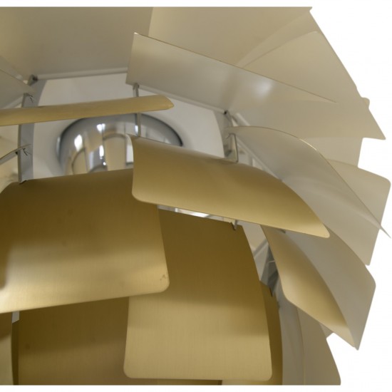 Poul Henningsen messing Kogle lampe 72 Cm 2019