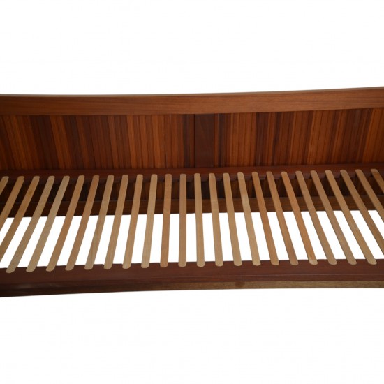 Dansk design sofa 3.pers i sort læder