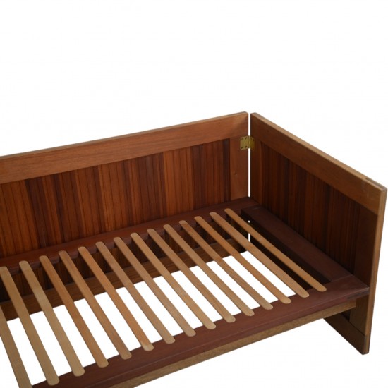 Dansk design sofa 3.pers i sort læder