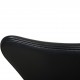 Arne Jacobsen 3117 Syver kontorstol i sort Esential læder 1997