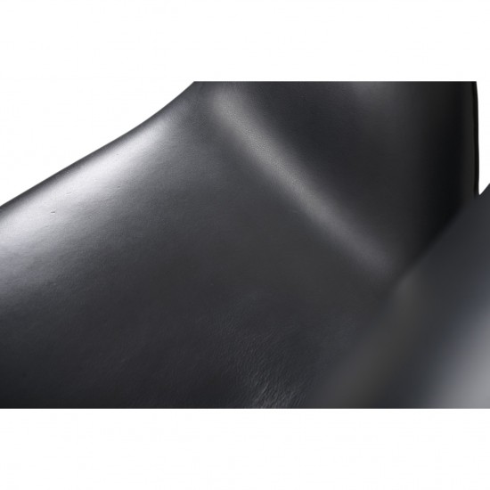 Arne Jacobsen Svane sofa i sort læder 2006