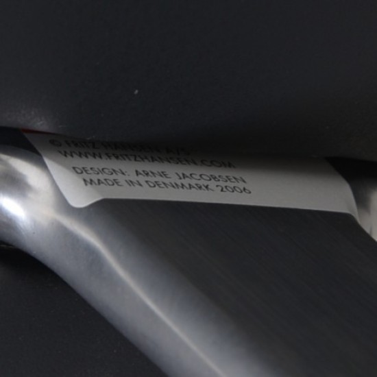 Arne Jacobsen Svane sofa i sort læder 2006