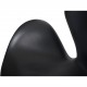 Arne Jacobsen Svane sofa i sort læder 2006