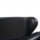 Arne Jacobsen Svane sofa i sort læder 2006