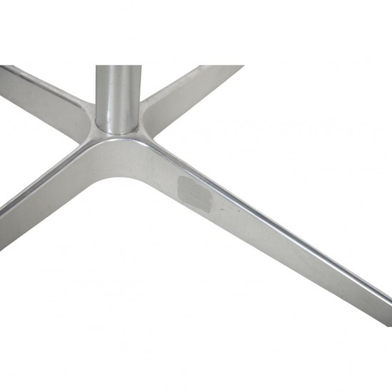 Arne Jacobsen Svane stol i sort Aura læder 2017