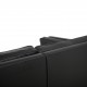 Børge Mogensen 2213 3.personers sofa i sort læder 1980'erne