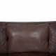 Børge Mogensen 3-personers 2213 sofa i brunt læder 1970'erne