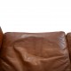 Børge Mogensen 3.personers 2213 sofa i patineret cognac læder 1980'erne