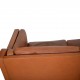 Børge Mogensen 3.personers 2213 sofa i patineret cognac læder 1980'erne