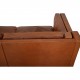 Børge Mogensen 3.personers 2213 sofa i patineret cognac læder 1980'erne