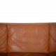 Børge Mogensen 3.personers 2213 sofa i patineret cognac læder 1980'erne