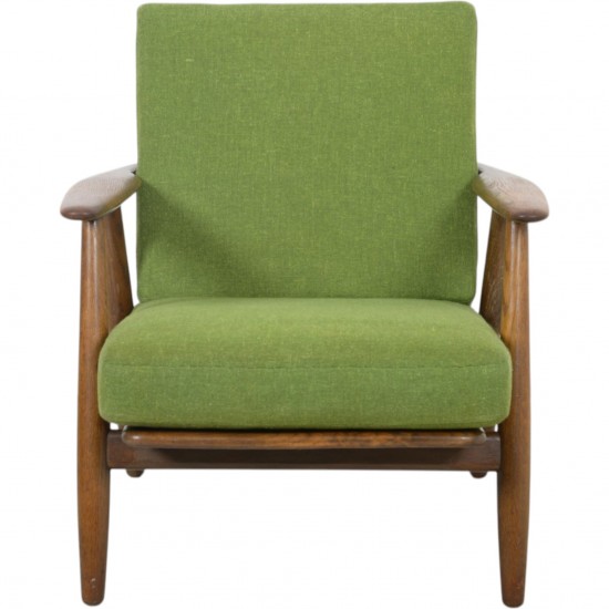 Hans Wegner GE240 cigar chair in oiled oak 1980s