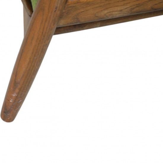 Hans Wegner GE240 cigar chair in oiled oak 1980s