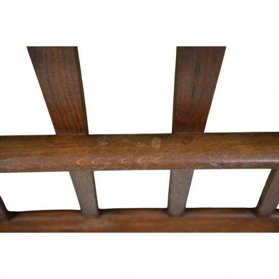 Hans Wegner GE240 cigar chair in oiled oak 1980s