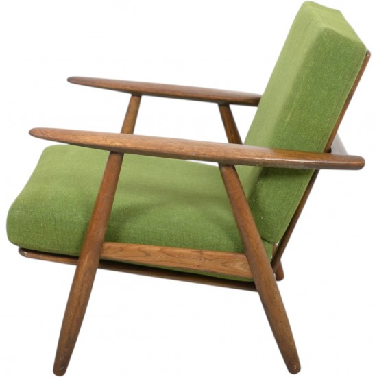 Hans Wegner GE240 cigar chair in oiled oak 1980s