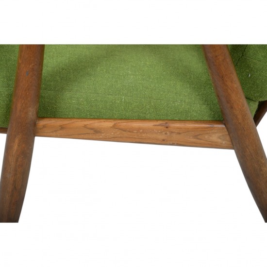 Hans Wegner GE240 cigar chair in oiled oak 1980s