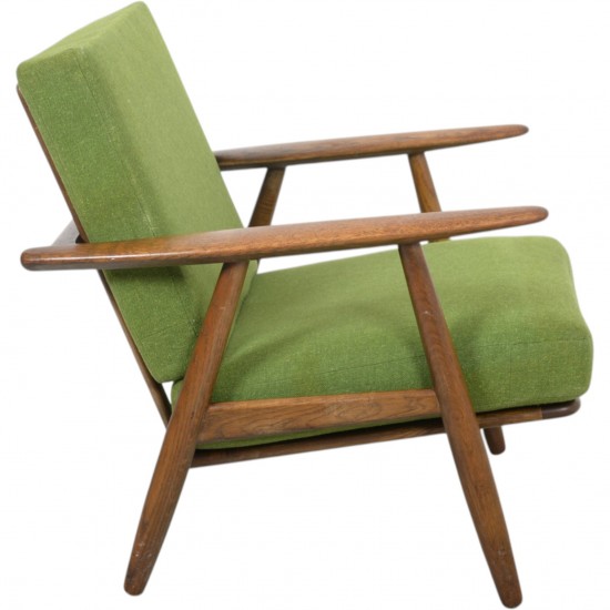 Hans Wegner GE240 cigar chair in oiled oak 1980s