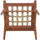 Hans Wegner GE270 chair in teak 1970s