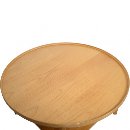 Kaare Klint 6687 Sofabord af elm 1970'erne