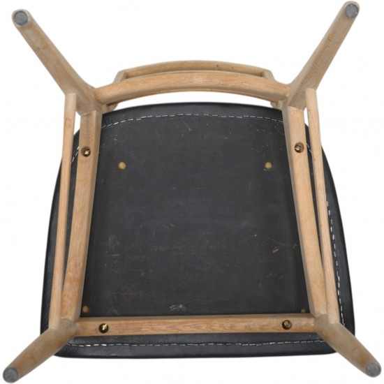 Ib Kofoed sæt af fire Lis stole i eg 1980'erne