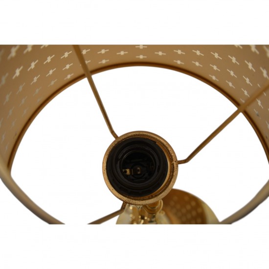 Philippe Starck guld håndpistol lampe 2000'erne