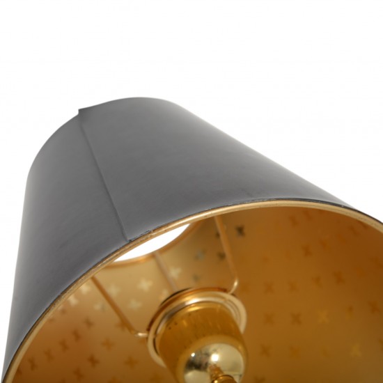 Philippe Starck guld håndpistol lampe 2000'erne