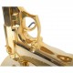 Philippe Starck guld håndpistol lampe 2000'erne