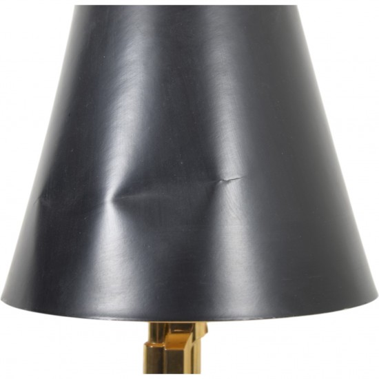 Philippe Starck guld håndpistol bordlampe 2000'erne