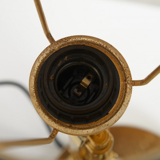 Philippe Starck guld håndpistol bordlampe 2000'erne