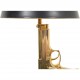 Philippe Starck guld håndpistol bordlampe 2000'erne