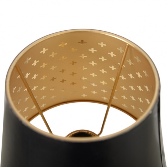 Philippe Starck guld håndpistol bordlampe 2000'erne