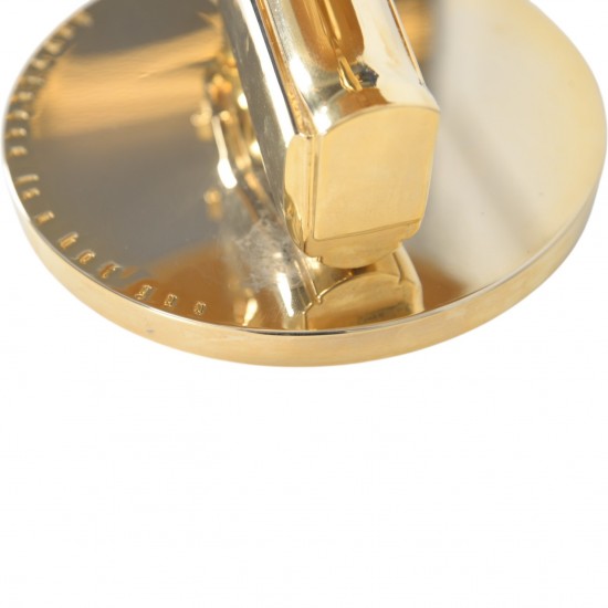 Philippe Starck guld håndpistol bordlampe 2000'erne