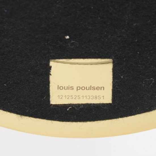 Poul Henningsen PH 3/2 bordlampe med røde metalskærme