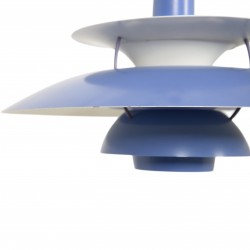 Poul Henningsen blå PH-5 pendel 1990'erne