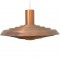 Poul Henningsen Tallerken lampe i kobber 1960'erne