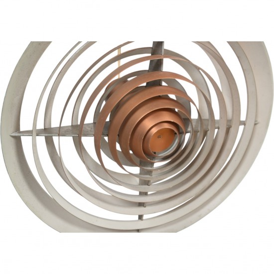 Poul Henningsen Tallerken lampe i kobber 1960'erne