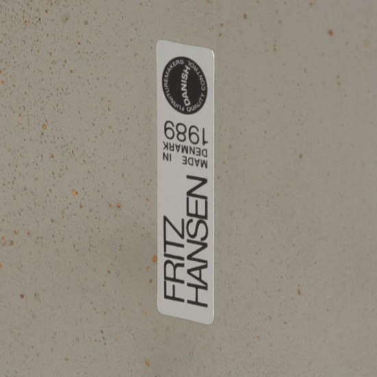 Verner Panton Wire cone chair i grønt stof 1989