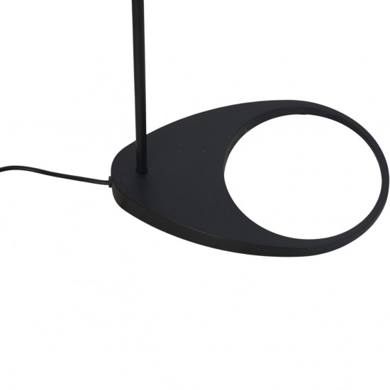 Arne Jacobsen Næbbet sort gulvlampe 2010'erne