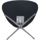 Arne Jacobsen Svane stol i sort Hallingdal stof 2006